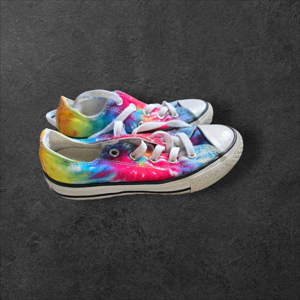 Converse Kids Multicolor Tie-Dye Sneakers